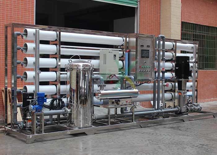 RO Ion Exchange Water Treatment System Quartz Sand / Activated Carbon Filter Media
