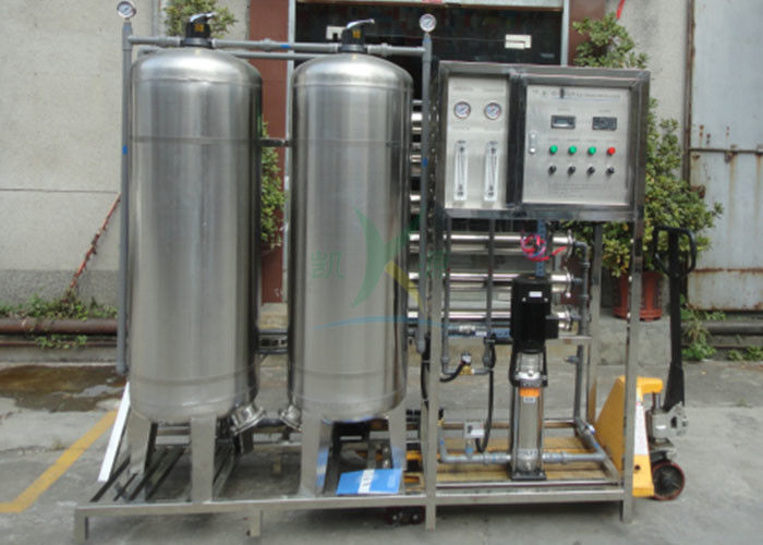 1.5T/H Reverse Osmosis Systems Water Purifying Systems With Stainless Steel Tank