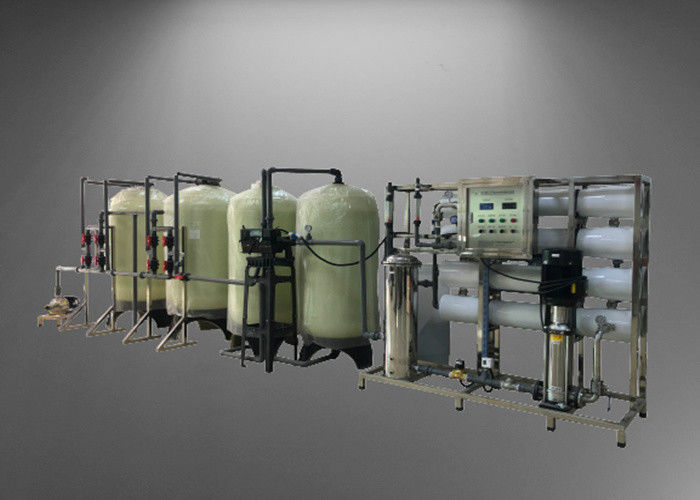 4TPH RO Machine With Standby Water Softener System For Remove Dissolved Solids From Water