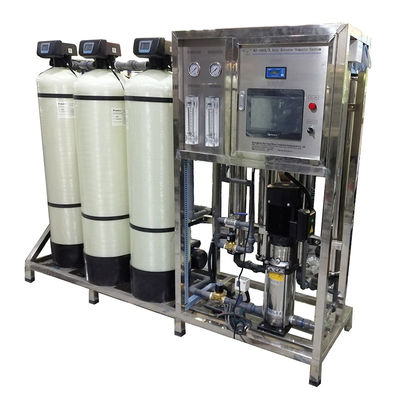 1000LPH de autocontrole Gedeioniseerde Industriële Machine van de het Systeeminstallatie RO van het de Omgekeerde Osmosewater van de Waterzuiveringsinstallatie 5000GPD