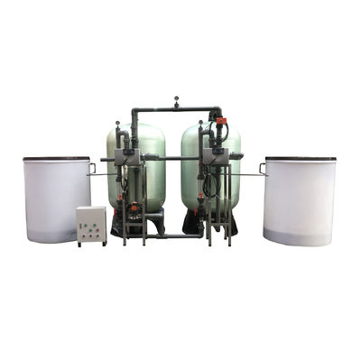 Van het de Tank Bronwater van 15000L/H FRP van de de Behandelingsreiniging van de de InstallatieWaterontharder van de het Systeemvoorbehandeling de Filter van de het Waterfiltratie